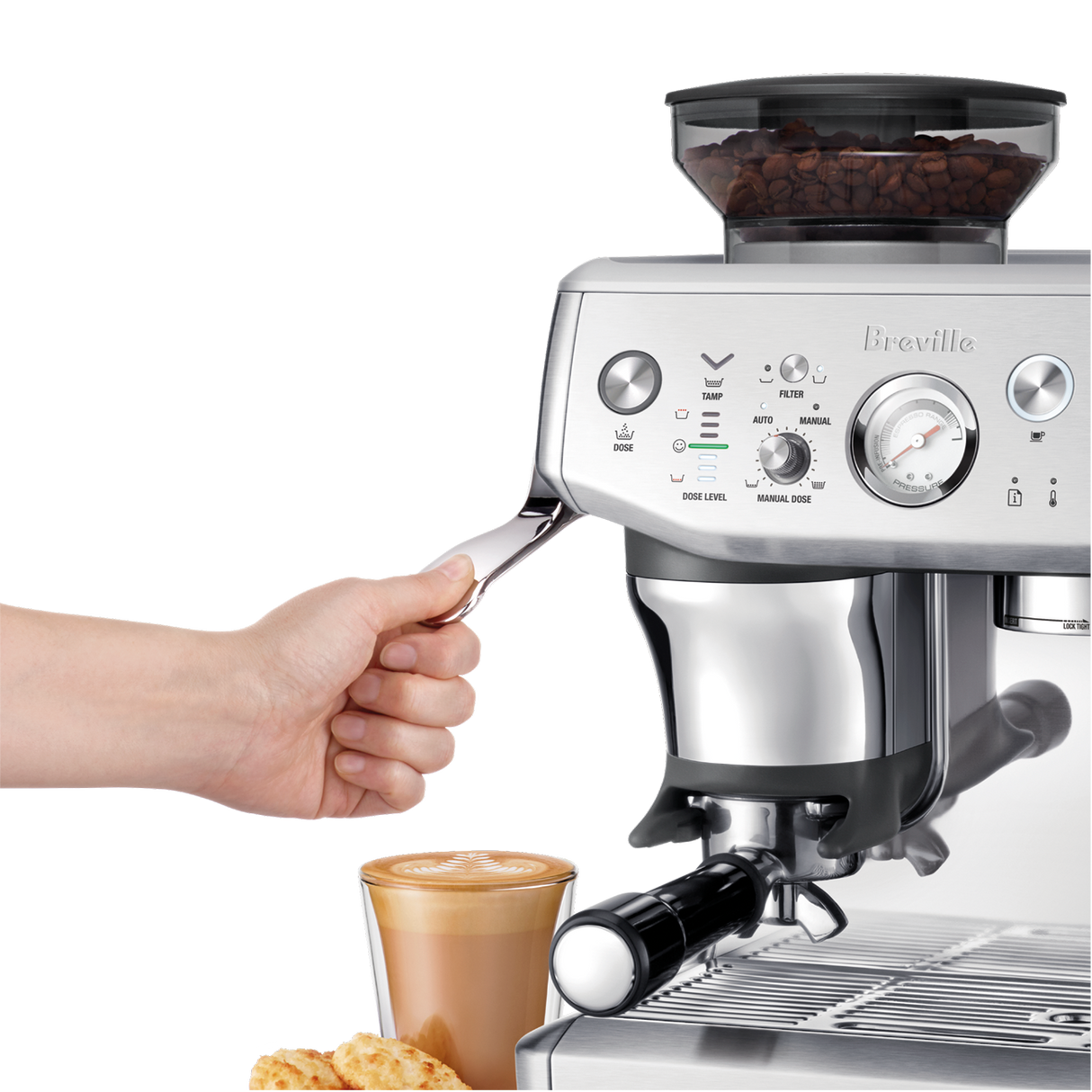 Breville Barista Express Impress Espresso Machine