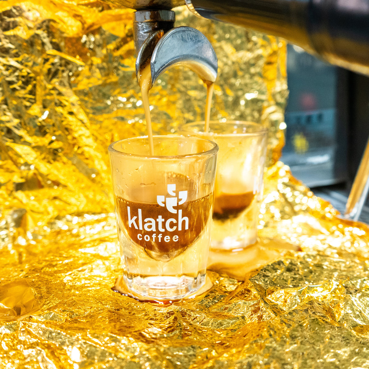 Eureka espresso shot glasses