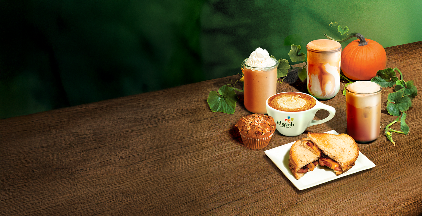 Klatch Coffee Seasonal Pumpkin Menu