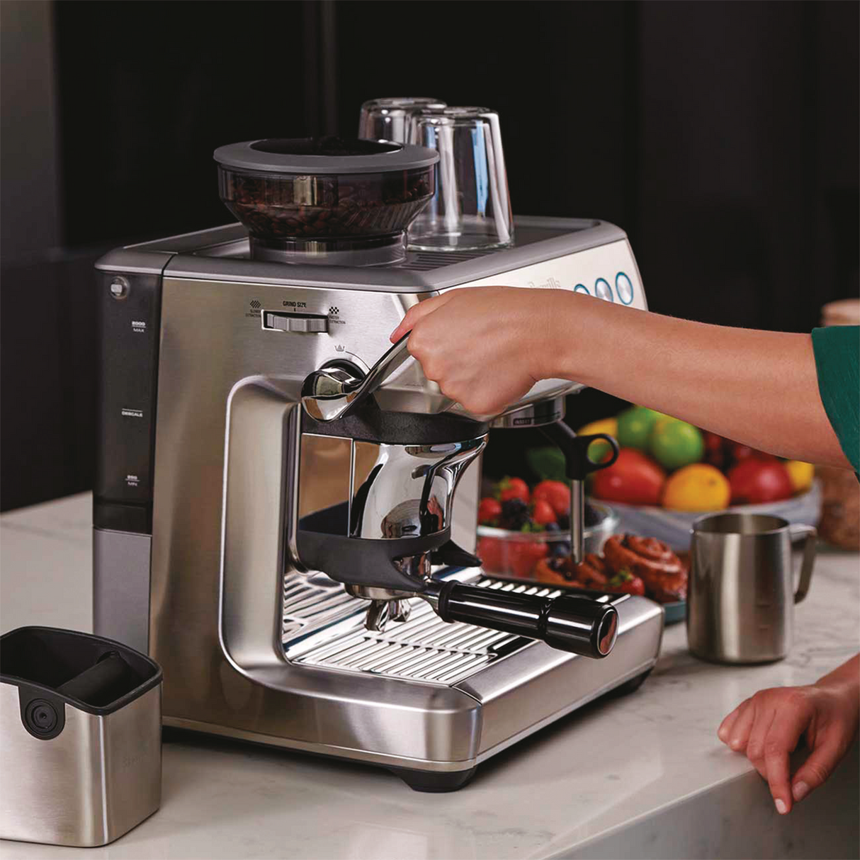 Breville Barista Express Impress Espresso Machine