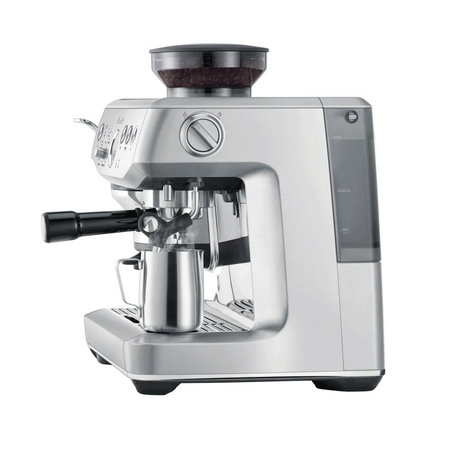 Breville Barista Express Impress Espresso Machine on a white background