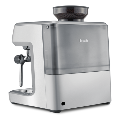 Barista Touch Espresso Machine back view showing water tank.