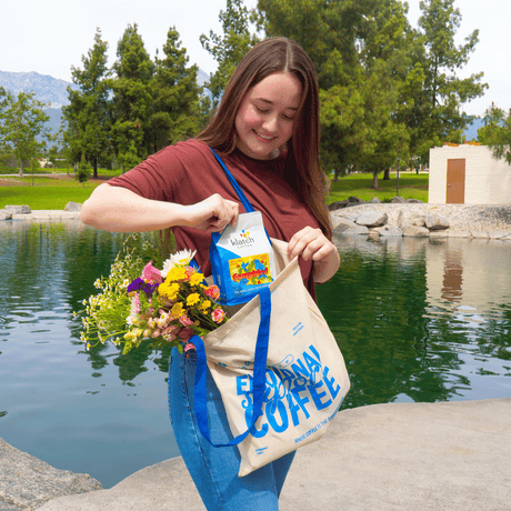 Emotional Support Coffee Tote