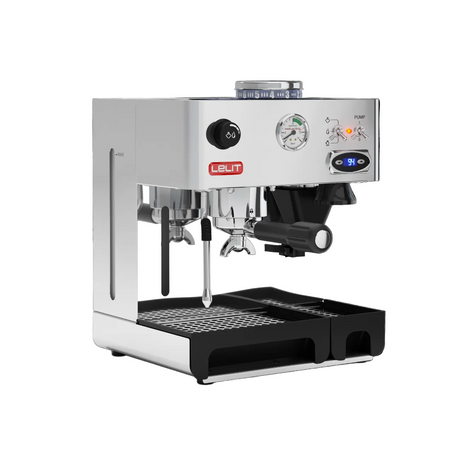 Lelit Anita Espresso Machine W/Grinder on a white background