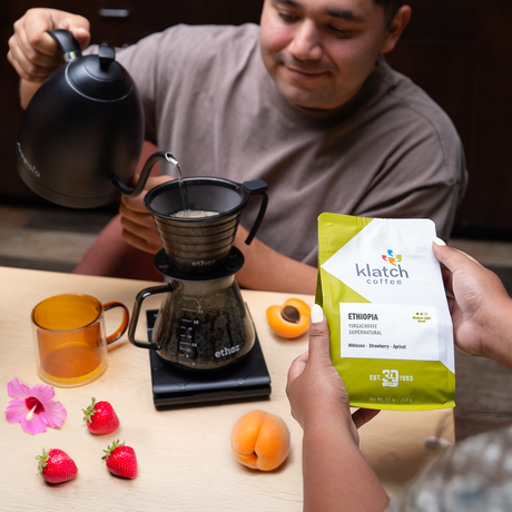 Ethiopia Supernatural bag with pour over
