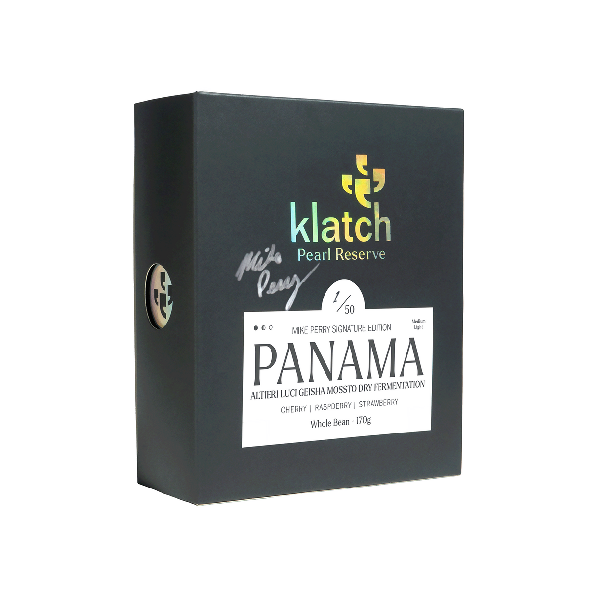 Panama Altieri Luci Geisha signed 170g Pearl Reserve box
