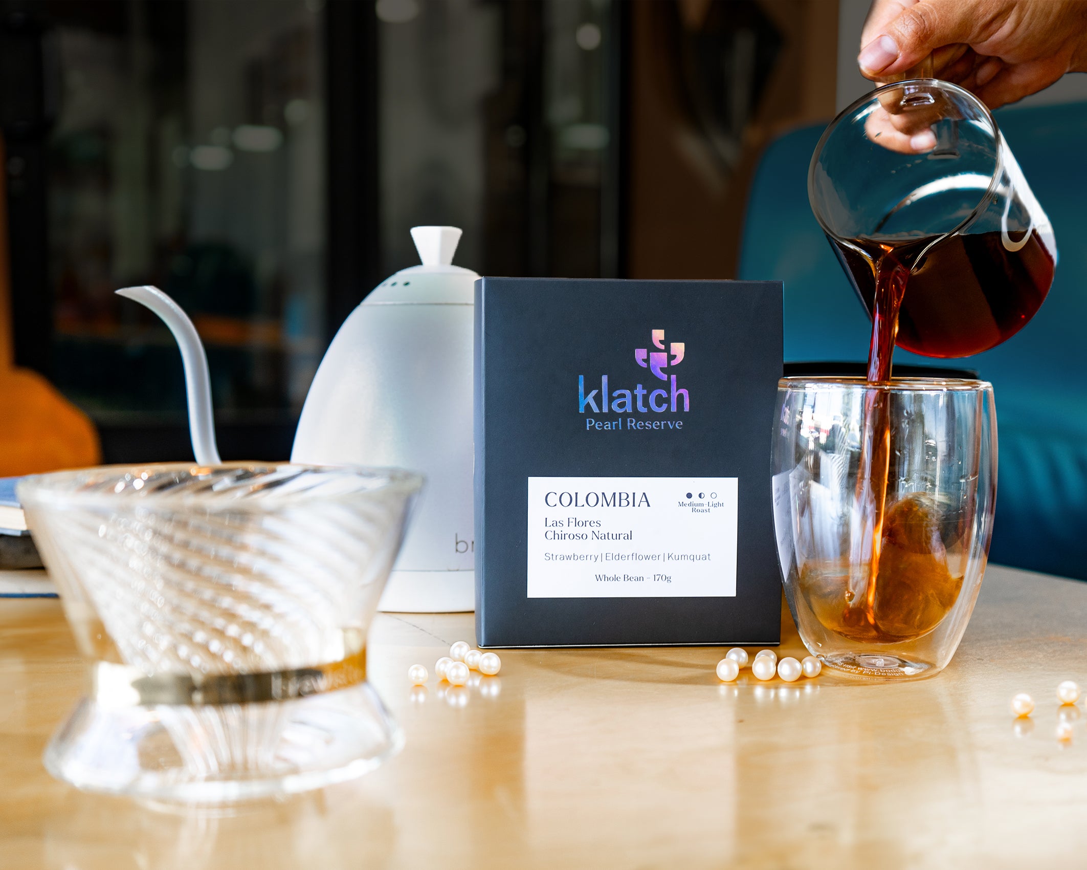 Pearl Reserve Coffees Klatch Coffee