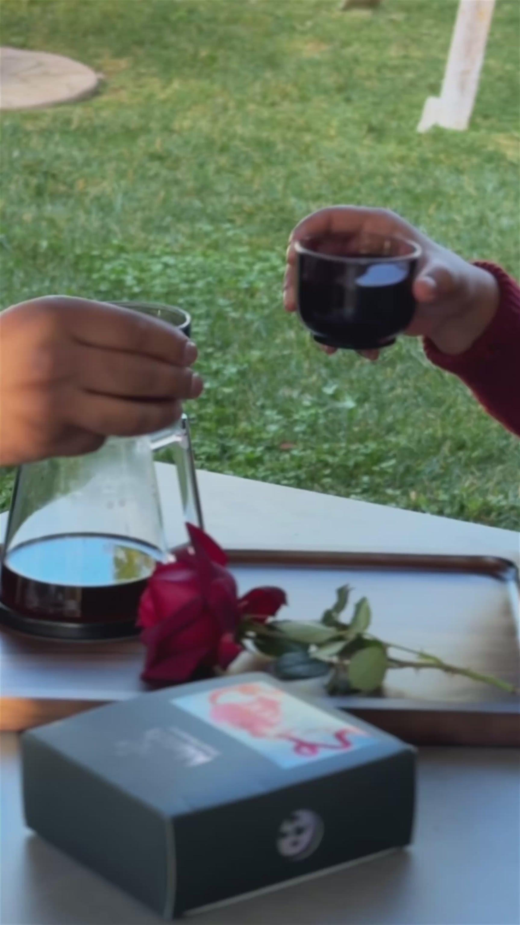 Klatch Coffee Aphrodite #3 is ground and brewed as coffee