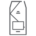 Illustration of a bag of coffee