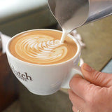 11 oz. Latte Cup and Saucer Set - Klatch Coffee Roasting