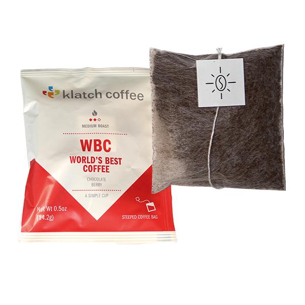 Klatch Steeped Single Cup Instant Coffee Klatch Coffee